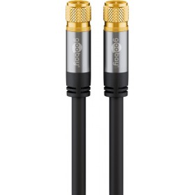 Goobay Satellite Cable F-Connector male - F-Connector male 3m (70666)