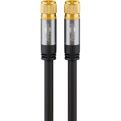 Goobay Satellite Cable F-Connector male - F-Connector male 3m (70666)