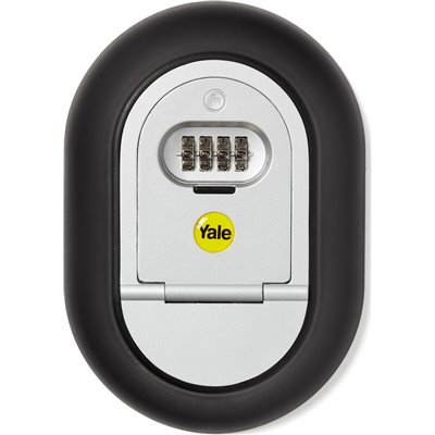 Yale Κλειδοθήκη Τοίχου Μεταλλική Key Access Mini Safe Box 13x3.9x18.7cm