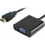 Powertech HDMI male - VGA female (PTH-023)