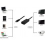 Powertech USB-C male - DisplayPort female (PTH-039)