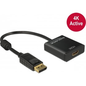 DeLock DisplayPort male - HDMI female (62607)
