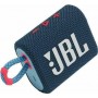 JBL Go 3 Αδιάβροχο Ηχείο Bluetooth 4.2W με 5 ώρες Λειτουργίας Blue/PinkΚωδικός: JBLGO3BLUP 