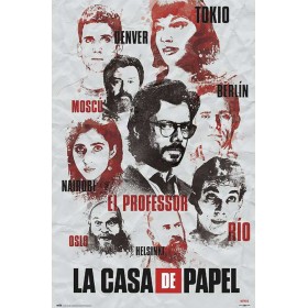 Grupo Erik Αφίσα La Casa De Papel 91.5x61cm Grupo Erik Αφίσα La Casa De Papel 91.5x61cm