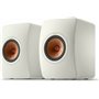 Kef Ζεύγος Ηχείων Hi-Fi Βιβλιοθήκης LS50 Meta 100W 2 Δρόμων Λευκά