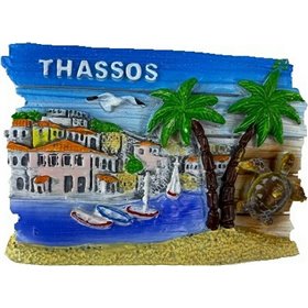 Tradesor Σετ Μαγνητάκια Θάσος 12τμχ