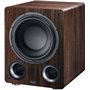 Magnat Alpha RS 12 Αυτοενισχυόμενο Subwoofer με Ηχείο 12" 120W Καφέ