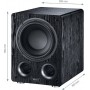 Magnat Alpha RS-8 Αυτοενισχυόμενο Subwoofer με Ηχείο 8" 80W Μαύρο με Νερά