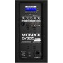 Vonyx Αυτοενισχυόμενο Ηχείο PA CVB215 1600W με Γούφερ 15" σε Μαύρο Χρώμα