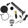 Πυκνωτικό Μικρόφωνο XLR BM-800 Mic Kit Τοποθέτηση Shock Mounted/Clip On Φωνής