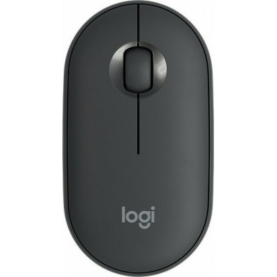 Logitech Pebble M350 Ασύρματο Bluetooth Ποντίκι Μαύρο