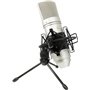 Tascam Πυκνωτικό Μικρόφωνο XLR TM-80 Τοποθέτηση Shock Mounted/Clip On Φωνής σε Χρυσό Χρώμα