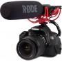 Rode Shotgun / Πυκνωτικό Μικρόφωνο 3.5mm VideoMic GO Τοποθέτηση Shock Mounted/Clip On για Κάμερα