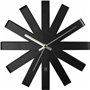 Umbra Ρολόι Τοίχου Ribbon Αθόρυβο Μεταλλικό 31cm