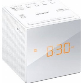 Sony Ψηφιακό Ρολόι Επιτραπέζιο με Ξυπνητήρι White ICF-C1W Sony Ψηφιακό Ρολόι Επιτραπέζιο με Ξυπνητήρι White ICF-C1W