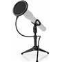 Nedis Microphone Table Tripod Pop Filter Αξεσουάρ ΒάσηςΚωδικός: MPST01BK 