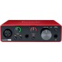 Focusrite Εξωτερική Επαγγελματική Κάρτα Ήχου Scarlett Solo 3rd Gen Συνδεσιμότητα USB