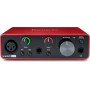 Focusrite Εξωτερική Επαγγελματική Κάρτα Ήχου Scarlett Solo 3rd Gen Συνδεσιμότητα USB