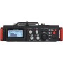 Tascam DR-701D Πολυκάναλος Ψηφιακός Φορητός Εγγραφέας Μπαταρίας/Ρεύματος για Εγγραφή σε Κάρτα Μνήμης με Διάρκεια Εγγραφής 12.5 Ώ