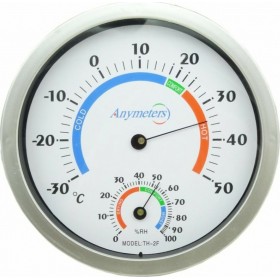 Θερμόμετρo &amp Υγρασιόμετρo Επιτραπέζιο για Χρήση σε Εσωτερικό ΧώροΚωδικός: TH-2F 