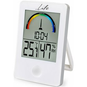 Life WES-101 Θερμόμετρo &amp Υγρασιόμετρo Επιτραπέζιο για Χρήση σε Εσωτερικό ΧώροΚωδικός: 221-0006 