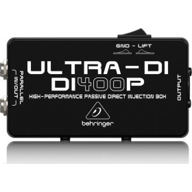 Behringer DI-400P Παθητικό DI Box 1 Καναλιού Behringer DI-400P Παθητικό DI Box 1 Καναλιού