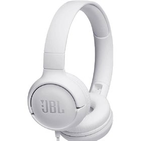 JBL Tune 500 Ενσύρματα On Ear Ακουστικά Λευκά