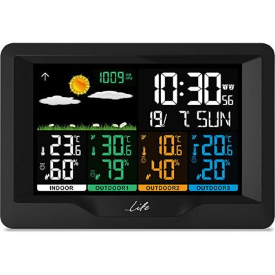 Life Weather Station Continental Quad Display