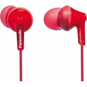 Panasonic Ακουστικά Ψείρες In Ear RP-HJE125 Κόκκινα