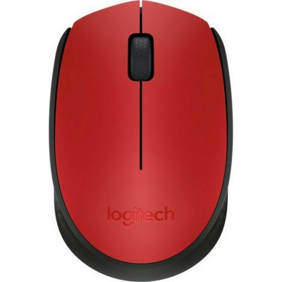 Logitech M171 Ασύρματο Mini Ποντίκι Κόκκινο