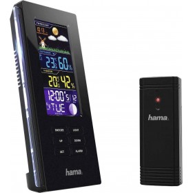 HAMA Ασύρματος Μετεωρολογικός Σταθμός Weather Station Color Edge 186312 HAMA Ασύρματος Μετεωρολογικός Σταθμός Weather Station Color Edge 186312