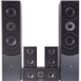 LTC Audio Σετ Ηχείων Home Cinema 5.0 E1004BL 180W Black