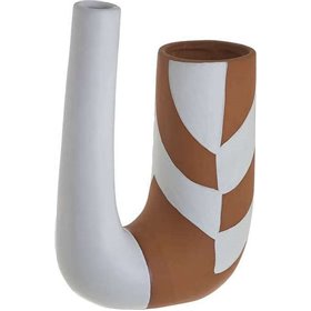 Inart Διακοσμητικό Βάζο Κεραμικό Terracotta 15x7x20cmΚωδικός: 3-70-988-0001  Inart Διακοσμητικό Βάζο Κεραμικό Terracotta 15x7x20cmΚωδικός: 3-70-988-0001