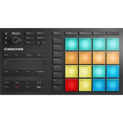 Native Instruments Midi Controller Maschine Mikro MK3 σε Μαύρο Χρώμα