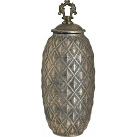 Inart Διακοσμητικό Βάζο Κεραμικό 16x16x38cmΚωδικός: 3-70-140-0025  Inart Διακοσμητικό Βάζο Κεραμικό 16x16x38cmΚωδικός: 3-70-140-0025