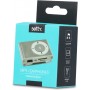 Setty Mini + Earphones MP3 Player Ασημί