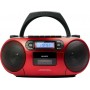 Aiwa Φορητό Ηχοσύστημα BBTC-550 με Bluetooth / CD / MP3 / USB / Κασετόφωνο / Ραδιόφωνο σε Κόκκινο ΧρώμαΚωδικός: BBTC-550RD 