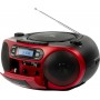 Aiwa Φορητό Ηχοσύστημα BBTC-550 με Bluetooth / CD / MP3 / USB / Κασετόφωνο / Ραδιόφωνο σε Κόκκινο ΧρώμαΚωδικός: BBTC-550RD 