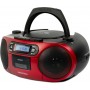 Aiwa Φορητό Ηχοσύστημα BBTC-550 με Bluetooth / CD / MP3 / USB / Κασετόφωνο / Ραδιόφωνο σε Κόκκινο ΧρώμαΚωδικός: BBTC-550RD 