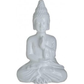 Inart Διακοσμητικός Βούδας από Κεραμικό Υλικό 20x12x32cm Inart Διακοσμητικός Βούδας από Κεραμικό Υλικό 20x12x32cm