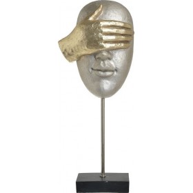 Inart Διακοσμητική Προτομή Πολυρητίνης 19x14x48cm