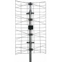 Osio OTA-1015 Εξωτερική Κεραία Τηλεόρασης (δεν απαιτεί τροφοδοσία) σε Ασημί Χρώμα Σύνδεση με Ομοαξονικό (Coaxial) Καλώδιο