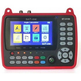 Satlink Ψηφιακό Πεδιόμετρo DVB-C / DVB-S2 / DVB-T / DVB-T2 με Οθόνη Satlink Ψηφιακό Πεδιόμετρo DVB-C / DVB-S2 / DVB-T / DVB-T2 με Οθόνη