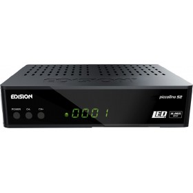 Edision Δορυφορικός Αποκωδικοποιητής Piccollino S2 Full HD (1080p) DVB-S2 με Λειτουργία Εγγραφής PVR σε Μαύρο Χρώμα Edision Δορυφορικός Αποκωδικοποιητής Piccollino S2 Full HD (1080p) DVB-S2 με Λειτουργία Εγγραφής PVR σε Μαύρο Χρώμα