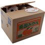 Κουμπαράς Πλαστικός Cat Orange 12x10x9cm