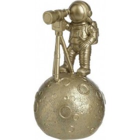 Inart Κουμπαράς Πλαστικός Αστροναύτης Χρυσό 9x9x17cm 9x9x17cm Inart Κουμπαράς Πλαστικός Αστροναύτης Χρυσό 9x9x17cm 9x9x17cm