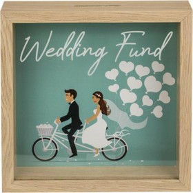 Next Κουμπαράς Ξύλινος Wedding Fund 20x5x20cm