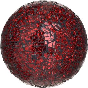 Inart Διακοσμητική Μπάλα Πολυρητίνης 10x10x10cm