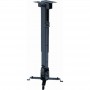 Brateck Βάση Projector Οροφής PRB-2 με Μέγιστο Φορτίο 20kg Μαύρη