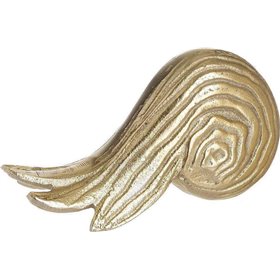 Inart Διακοσμητικό Χώρου Κοχύλι από Μέταλλο Χρυσό 17x6x9cm Inart Διακοσμητικό Χώρου Κοχύλι από Μέταλλο Χρυσό 17x6x9cm